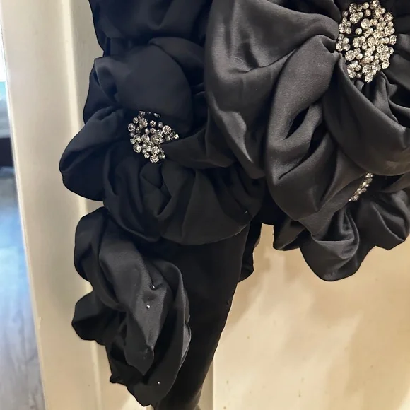 NWT Alice + Olivia Lorna Cropped Appliqué Jacket - Picture 9 of 16